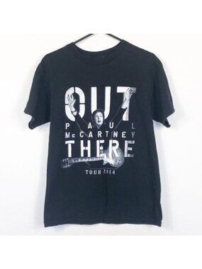 Paul McCartney 2014 Out There Concert Tee Black Size Medium